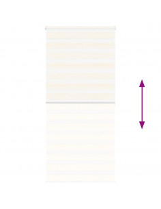 Tenda a Rullo Zebra Larghezza Tessuto 100,9 cm Poliestere 2