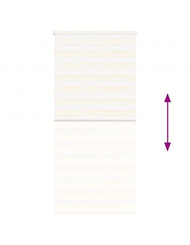 Tenda a Rullo Zebra Larghezza Tessuto 100,9 cm Poliestere