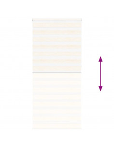 Tenda a Rullo Zebra Larghezza Tessuto 105,9 cm Poliestere 2