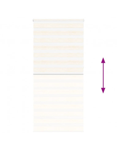 Tenda a Rullo Zebra Larghezza Tessuto 105,9 cm Poliestere