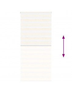 Tenda a Rullo Zebra Larghezza Tessuto 110,9 cm Poliestere 2