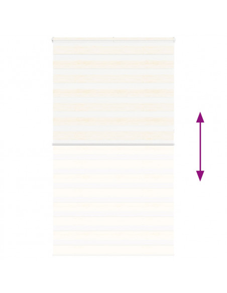 Tenda a Rullo Zebra Larghezza Tessuto 115,9 cm Poliestere