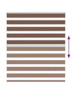 Tenda a Rullo Zebra Larghezza Tessuto 115,9 cm Poliestere 2