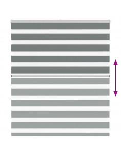 Tenda a Rullo Zebra Larghezza Tessuto 115,9 cm Poliestere 2