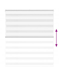 Tenda a Rullo Zebra Larghezza Tessuto 115,9 cm Poliestere 2