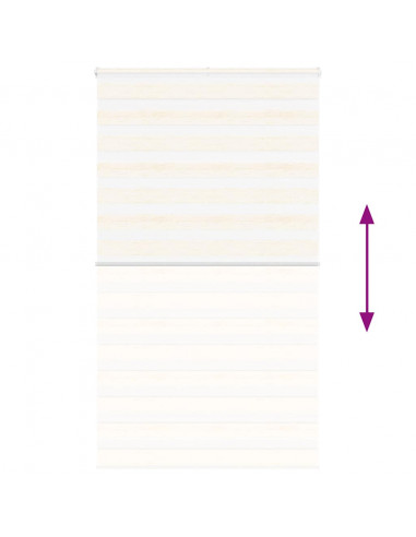 Tenda a Rullo Zebra Larghezza Tessuto 130,9 cm Poliestere