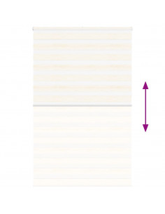 Tenda a Rullo Zebra Larghezza Tessuto 135,9 cm Poliestere 2