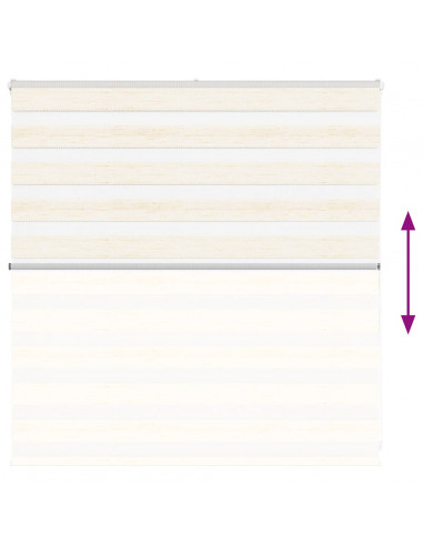 Tenda a Rullo Zebra Larghezza Tessuto 135,9 cm Poliestere