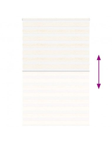 Tenda a Rullo Zebra Larghezza Tessuto 140,9 cm Poliestere