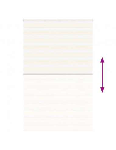 Tenda a Rullo Zebra Larghezza Tessuto 145,9 cm Poliestere