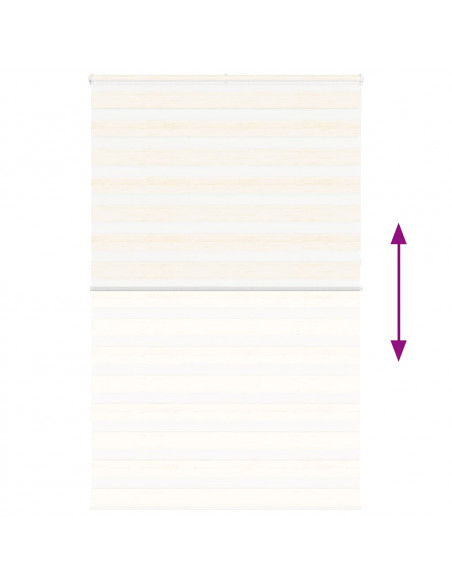 Tenda a Rullo Zebra Larghezza Tessuto 145,9 cm Poliestere