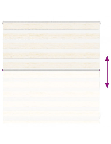 Tenda a Rullo Zebra Larghezza Tessuto 145,9 cm Poliestere