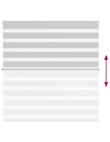 Tenda a Rullo Zebra Larghezza Tessuto 145,9 cm Poliestere