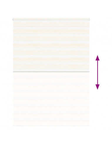 Tenda a Rullo Zebra Larghezza Tessuto 150,9 cm Poliestere