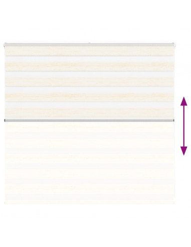 Tenda a Rullo Zebra Larghezza Tessuto 150,9 cm Poliestere