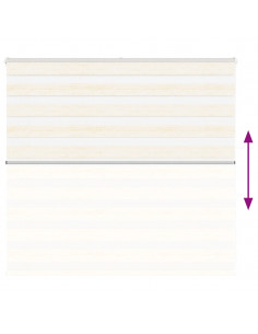 Tenda a Rullo Zebra Larghezza Tessuto 160,9 cm Poliestere 2