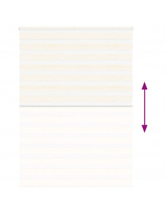 Tenda a Rullo Zebra Larghezza Tessuto 160,9 cm Poliestere 2