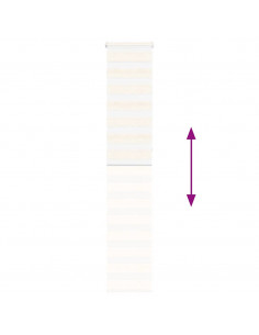 Tenda a Rullo Zebra Larghezza Tessuto 35,9 cm Poliestere 2