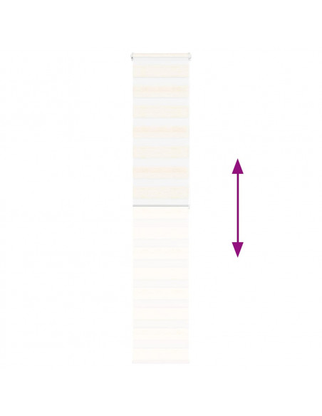 Tenda a Rullo Zebra Larghezza Tessuto 35,9 cm Poliestere