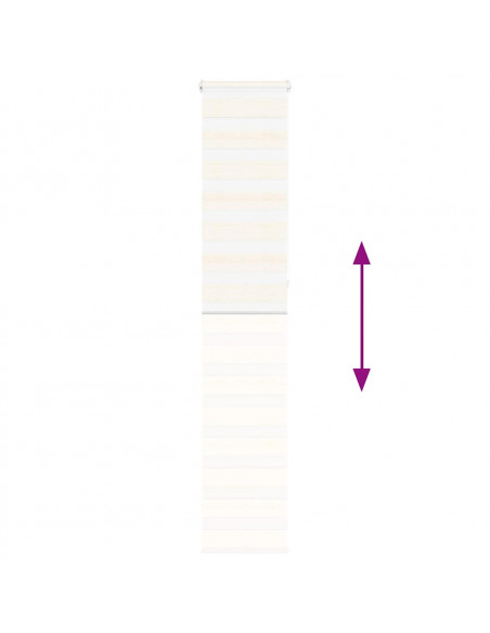 Tenda a Rullo Zebra Larghezza Tessuto 40,9 cm Poliestere