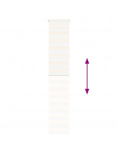 Tenda a Rullo Zebra Larghezza Tessuto 40,9 cm Poliestere 2