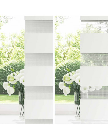 Tenda a Rullo Zebra Larghezza Tessuto 45,9 cm Poliestere