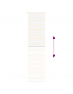 Tenda a Rullo Zebra Larghezza Tessuto 50,9 cm Poliestere 2