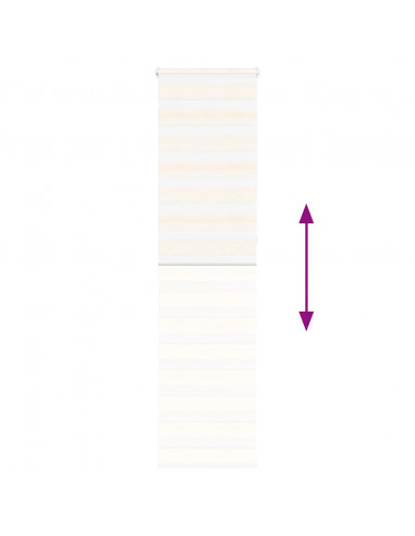 Tenda a Rullo Zebra Larghezza Tessuto 50,9 cm Poliestere