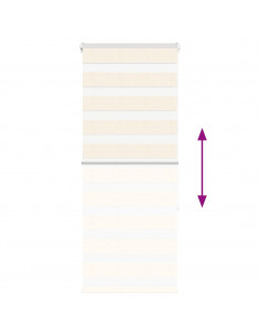 Tenda a Rullo Zebra Larghezza Tessuto 50,9 cm Poliestere 2