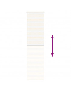 Tenda a Rullo Zebra Larghezza Tessuto 55,9 cm Poliestere 2