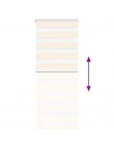 Tenda a Rullo Zebra Larghezza Tessuto 60,9 cm Poliestere 2