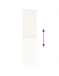 Tenda a Rullo Zebra Larghezza Tessuto 60,9 cm Poliestere 2