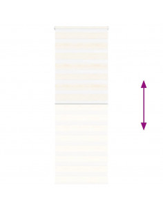 Tenda a Rullo Zebra Larghezza Tessuto 70,9 cm Poliestere 2