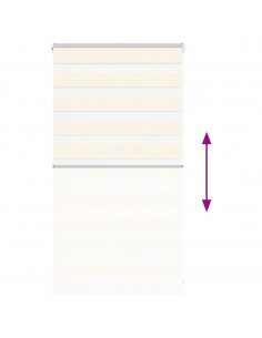 Tenda a Rullo Zebra Larghezza Tessuto 70,9 cm Poliestere 2