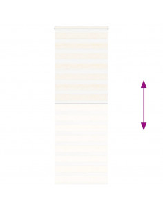 Tenda a Rullo Zebra Larghezza Tessuto 75,9 cm Poliestere 2