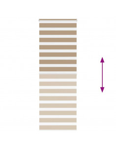 Tenda a Rullo Zebra Larghezza Tessuto 75,9 cm Poliestere 2