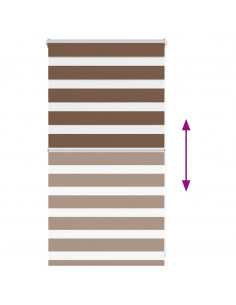 Tenda a Rullo Zebra Larghezza Tessuto 80,9 cm Poliestere 2