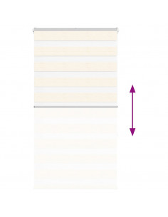 Tenda a Rullo Zebra Larghezza Tessuto 80,9 cm Poliestere 2