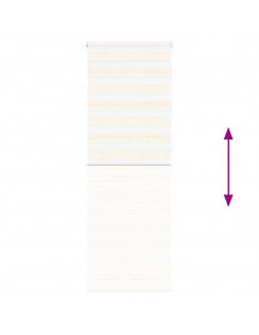 Tenda a Rullo Zebra Larghezza Tessuto 85,9 cm Poliestere 2