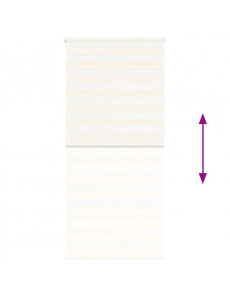 Tenda a Rullo Zebra Larghezza Tessuto 90,9 cm Poliestere