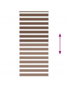 Tenda a Rullo Zebra Larghezza Tessuto 90,9 cm Poliestere 2