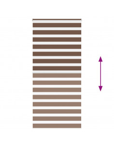 Tenda a Rullo Zebra Larghezza Tessuto 90,9 cm Poliestere 2