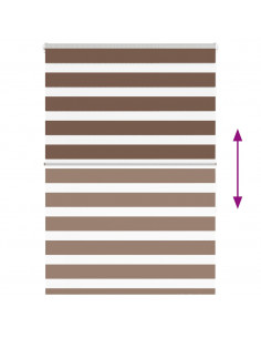 Tenda a Rullo Zebra Larghezza Tessuto 90,9 cm Poliestere 2