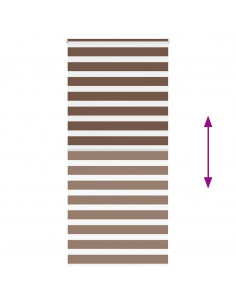 Tenda a Rullo Zebra Larghezza Tessuto 95,9 cm Poliestere 2