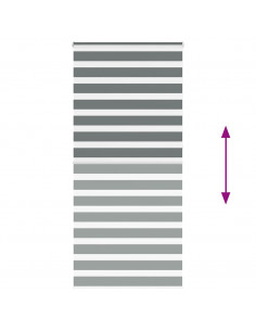 Tenda a Rullo Zebra Larghezza Tessuto 95,9 cm Poliestere 2