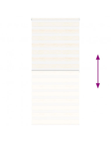 Tenda a Rullo Zebra Larghezza Tessuto 95,9 cm Poliestere