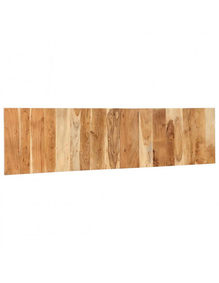 Testiera 200 cm in Legno Massello di Acacia