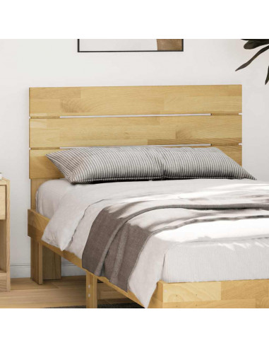 Testiera 80 cm in Legno Massello di Rovere