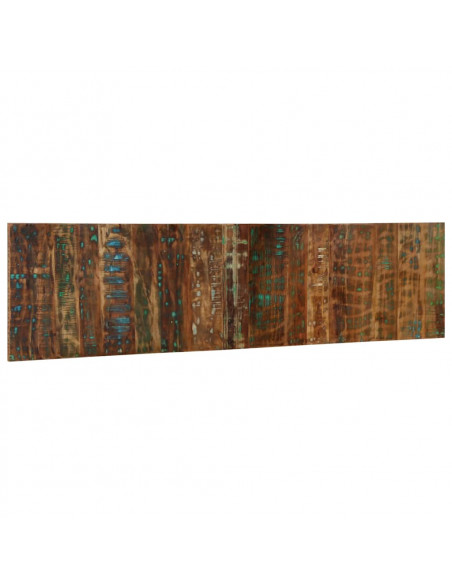 Testiera Multicolore 200 cm in Legno Massello Recupero