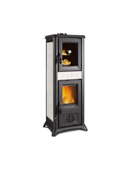 Stufa legna Nordica 7111721 GEMMA FORNO 5.0 Elegance bianco